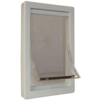   in. x 7 in. Small Plastic Frame Pet Door PPDS 