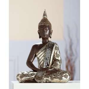 Gilde Thai Buddha, Buddha Figur, Buddha Skulptur, sitzend, 36061, 40 