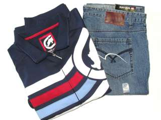 ECKO Jeans & Track Jacket Matching Set New $149 Big & Tall Sz 4XL 5XL 