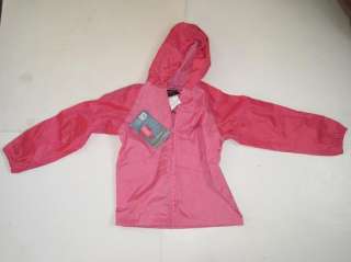 Stearns® Youth Sport Rain Jacket Pink with Hood Small/Medium 
