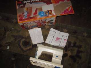 Vintage Mattel Sew Perfect sewing machine w box  