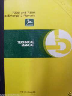 John Deere 7200/7300 Planters Service Manual  
