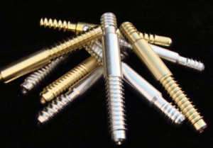 Ball Screw Self Aligning Joint Pin SS Brass  