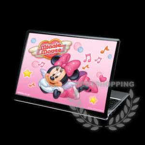 Cool Minnie Mouse Laptop Skin Cover Size 36cm   27cm  