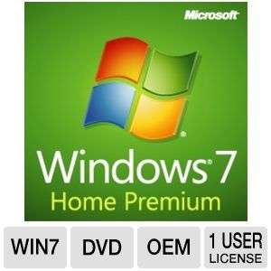 Microsoft Windows 7 Home Premium 32BIT   OEM DVD 882224921626  