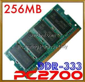   DDR333 Laptop Computer Memory RAM PC Dell HP Sony Toshiba Asus Acer