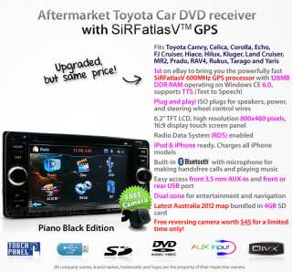2012 newly released toyota 6 2 inch tft lcd touch screen car dvd 