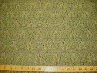 yd Patterned Leaf Upholstery Fabric r8675  