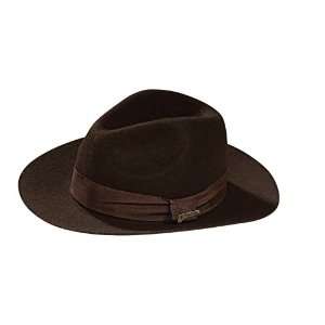 FANCY DRESS = DELUXE Indiana Jones Hat = Child One Size  