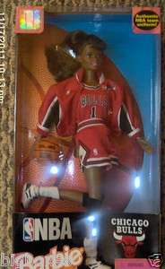 Black African American Barbie NBA Chicago Bulls Ethnic Basketball 