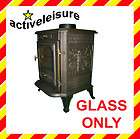 Replacement Glass for V001 / JA001 Cast Iron MultiFuel Wood Log 