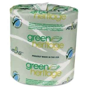  Atlas Paper Mills Green Heritage Bathroom Tissue, 2 Ply 