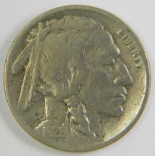 1926 S Buffalo Nickel ** Fine ** DATE **  