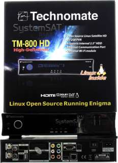 TECHNOMATE TM 800 HD CARD READER LINUX / USB / PVR BNIB  