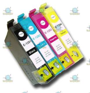   Epson T1295 APPLE ink cartridges, fully compatible with the Epson