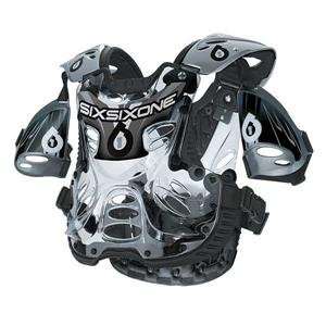  SixSixOne Defender Chest Protector   Small/Black/Grey 