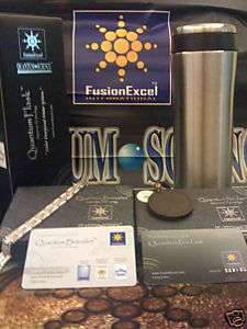 Fusion Excel Quantum Pendant, Bracelet, Flask, Combo7  