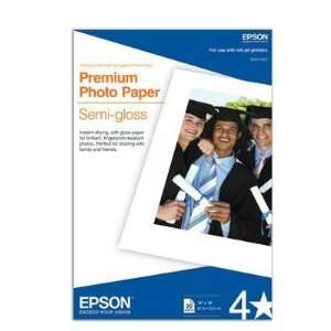   Selected Premium semigloss Photo Sup B By Epson America Electronics
