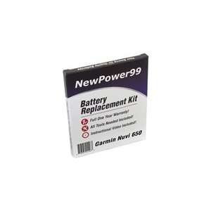   Battery Replacement Kit for the Garmin Nuvi 650 GPS GPS & Navigation