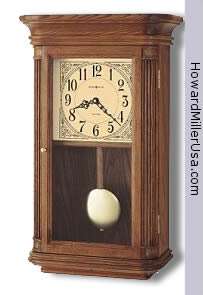 Howard Miller oak chiming wall clocks  625 281 Westbrook