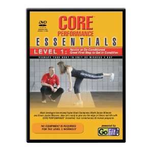  GoFit Core Essentials DVD & Training Card   Level 1 