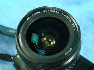 Konica Minolta Maxxum 70 35mm SLR Camera w/ 28 100 Lens  