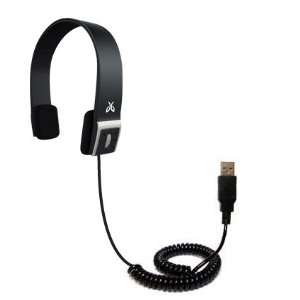  Coiled USB Cable for the Jaybird Sportsband SB1 with Power 