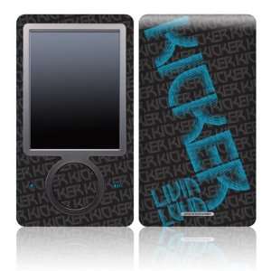  KICKER Wall Design Zune 30GB Skin Decal Protective Sticker 