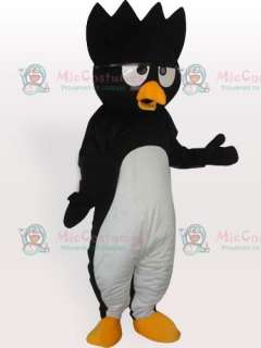 White Belly Black Penguin Adult Mascot Costume