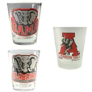  Alabama Crimson Tide Shot Glass Set