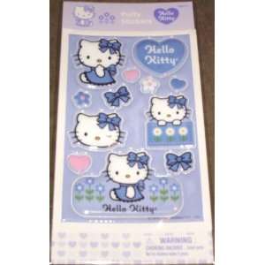  12 Purple Hello Kitty Puffy Stickers Toys & Games