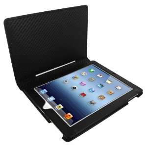  531 Black Magnetic Leather Case for Apple iPad 2 / The new iPad 3