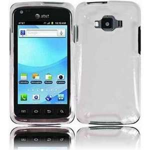 For Samsung Rugby Smart i847 (AT&T) Accessory   Clear Hard Case Phone 