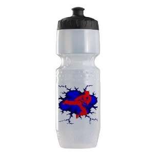  Crackle Plastic Water Bottle