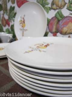   weathervane mid century modern USA 50s dinnerware lot set dishes