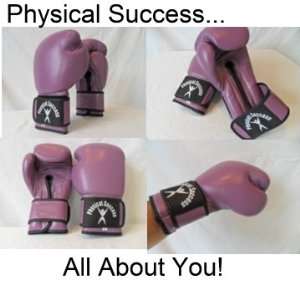  Purple Boxing Gloves In Leather 12oz