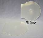200 New Sinlge Clear Clam C Shell Poly CD / DVD / VCD R Movie Storage 