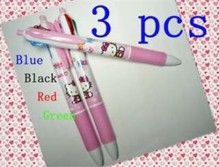   Color 4 Color New Fashion Hello Kitty Beautiful Ball Point Pen  