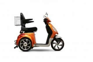 EW 36 Electric 3 Wheel Mobility Scooter Bicycle Orange  