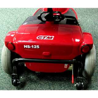 Red 3 Wheel Motorized Electric Wheelchair Scooter Cart  