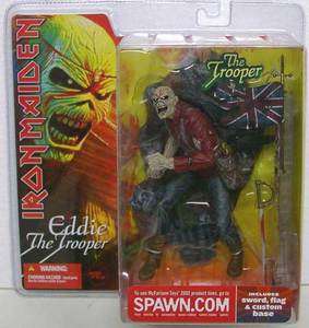 Iron Maiden EDDIE The Trooper Action Figure McFarlane Toys rock n roll