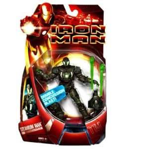 Iron Man Action Figures   Titanium Man Toys & Games