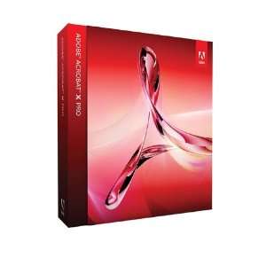  Adobe Systems Adobe Acrobat X Pro for Windows Software