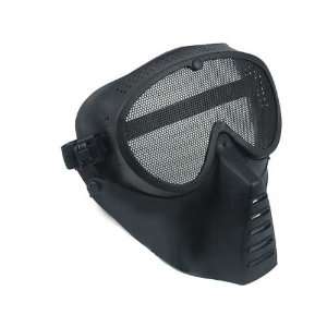  SanSei Type Tactical Low Profile Airsoft Mask   BLACK 