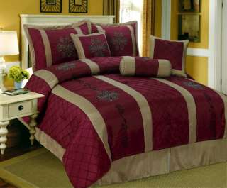  Choco Brown Morocco Comforter Set Queen, Cal King, Curtains  