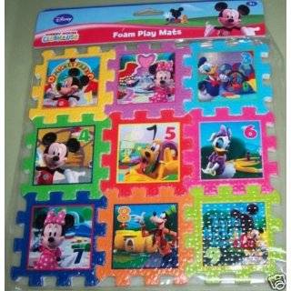 Disney Mickey Mouse Clubhouse Foam Play Mat Puzzle 9 x 9