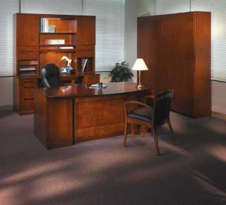 New 3pc All Wood Executive Office Desk Set, #TF SOR D3  
