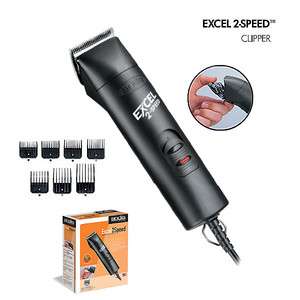NEW Andis Barber Excel 2 Speed Clipper 22315 w UltraEdge #000 Blade 