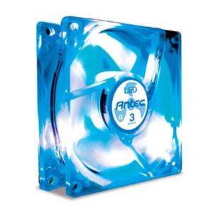 Antec® TriCool™ 3 Speed Blue LED 120mm x 25mm Case Fan 761345750240 