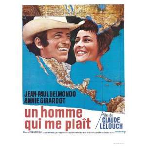   Thing Poster French 27x40 Jean Paul Belmondo Annie Girardot Kaz Garas